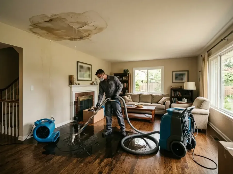 attic-pipe-burst-ceiling-drip-008 — frequently asked questions, Water Damage Restoration & Carpet Care in Davison, MI